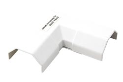 Roh kabelové lišty 33 x 18mm, plast, bílý