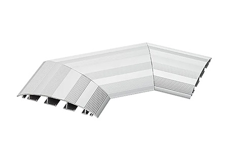 Rohová kabelová lišta hliníková Cable-Bridge, 3 kanály, 90° (930.063)