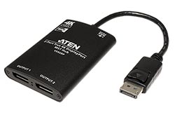 Rozbočovač DisplayPort, 2 porty, MST hub, 4K@60Hz (VS92DP)
