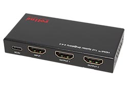 Rozbočovač HDMI, 2 porty, 8K@60Hz