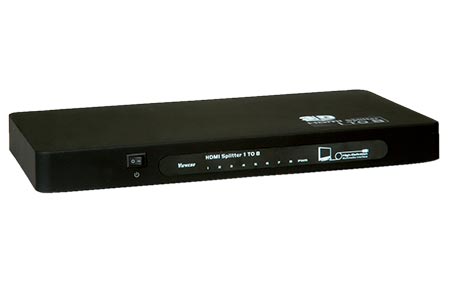 Rozbočovač HDMI na 8 monitorů