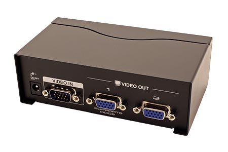 Rozbočovač VGA na 2 monitory, 450MHz (VS-132A)