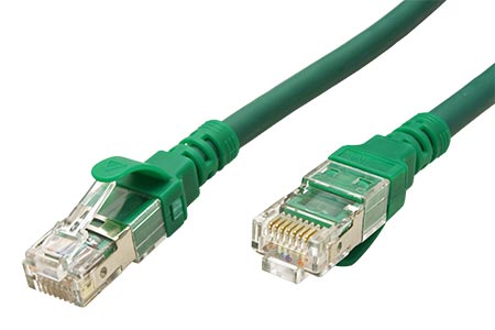 S/FTP patchkabel kat. 6, Component Level, LSOH, 3m, zelený