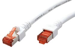 S/FTP patchkabel kat. 6, LSOH, 15m, bílý