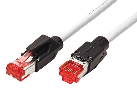 S/FTP patchkabel kat. 6, TM21, CU 7702 flex, LSOH, 20m, šedý