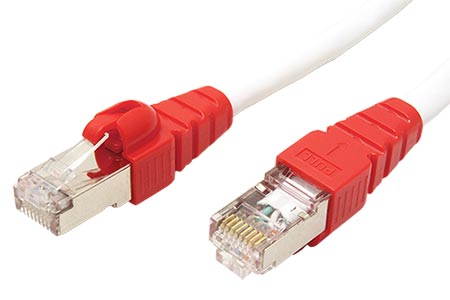 S/FTP patchkabel kat. 6a, Easy, 0,3m