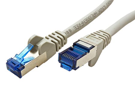 S/FTP patchkabel kat. 6a, LSOH, 0,25m