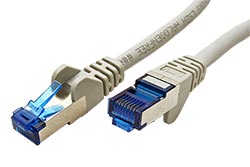 S/FTP patchkabel kat. 6a, LSOH, 0,25m