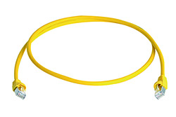 S/FTP patchkabel kat. 6a, LSOH, 3m, žlutý (100008466)
