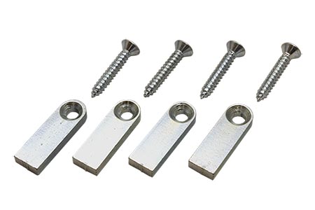 Sada držáků pro kabelové lišty, 4ks