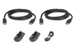 Sada kabelů pro Secure KVM, (2x USB, 2x DP, audio) , 1,8m (2L-7D02UDPX5)