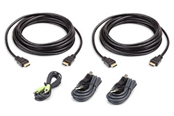 Sada kabelů pro Secure KVM, (2x USB, 2x HDMI, audio) , 3m (2L-7D03UHX5)