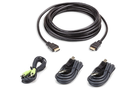 Sada kabelů pro Secure KVM, (2x USB, HDMI, audio) , 3m (2L-7D03UHX4)