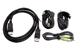 Sada kabelů pro Secure KVM, (USB, DisplayPort, audio), 1,8m (2L-7D02UDPX4)