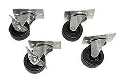 Sada koleček pro rozvaděče Basic Plus, 80 kg, 4ks