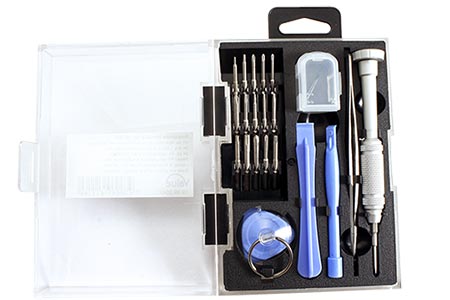 Sada pro opravy telefonů a tabletů, 24 dílů