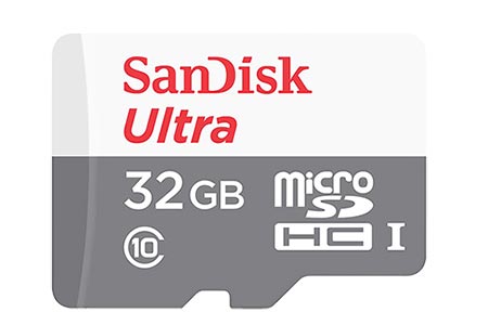 SANDISK Paměťová karta microSDHC, 32GB, class 10 UHS-I