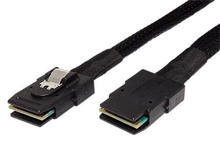 SAS kabel SFF-8087 - SFF-8087, 0,75m