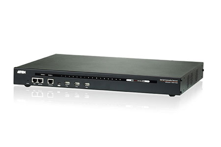 Server RS232 po IP, dual LAN/power, 16 portů (SN0116A)