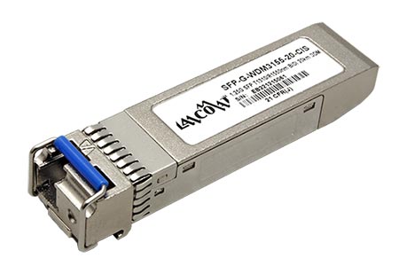 SFP modul 1000Base-BX20, BIDI, LC, Tx1310/Rx1550, Cisco kompatibilní, 20km (SFP-G-WDM3155-20-CIS)