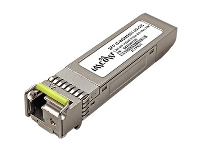 SFP modul 1000Base-BX20, BIDI, LC, Tx1550/Rx1310, Cisco kompatibilní, 20km (SFP-G-WDM5531-20-CIS)