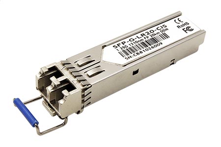 SFP modul 1000Base-LX, 2x LC, single mode, 1310nm, Cisco kompatibilní, 20km, -40 - +85°C (SFP-G-LR10-HTR-CIS)