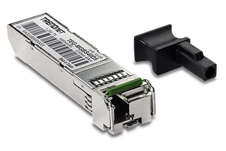 SFP modul, 1000BASE-LX, single mode, BIDI, LC, 1550nm, 40km (TEG-MGBS40D5)