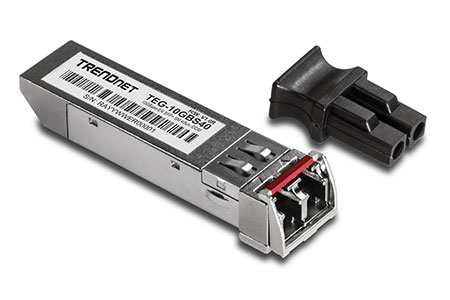 SFP+ modul, 10GBase-ER, 2x LC, single mode, 1550nm, DDM, 40km (TEG-10GBS40)