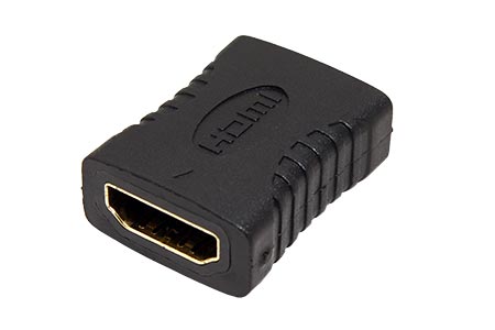 Spojka HDMI A(F) - HDMI A(F), zlacené konektory