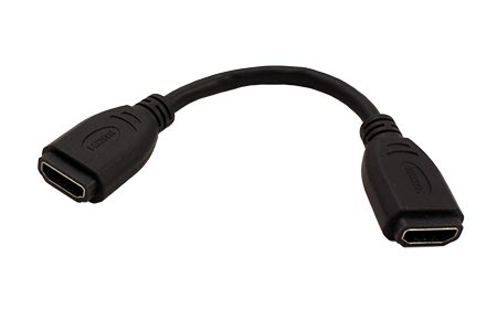 Spojka kabelová HDMI A(F) - HDMI A(F), 17cm