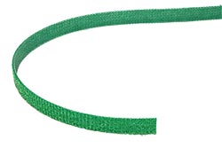 Stahovací páska 10mm, suchý zip, 25m, zelená