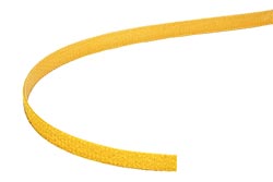 Stahovací páska 10mm, suchý zip, 25m, žlutá