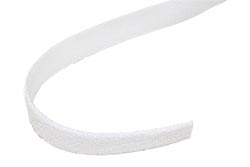 Stahovací páska 16mm, suchý zip, 10m, bílá