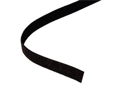 Stahovací páska 20mm, suchý zip, 25m, černá