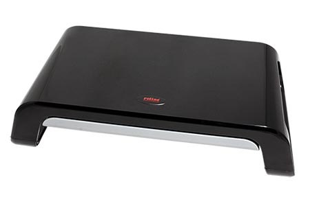 Stolek pod monitor, černý