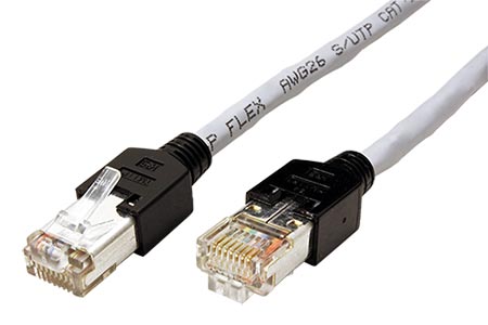 STP patchkabel kat. 5e, CU 5502 flex PVC, TM11, 20m, šedý