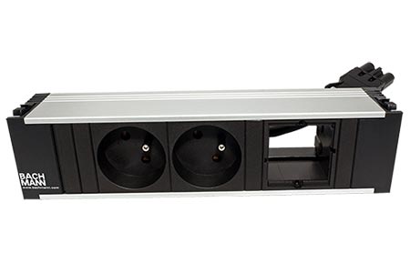 Systém CONI, box pro 3 moduly, 2x zásuvka CZ, 1x volné (912.010)