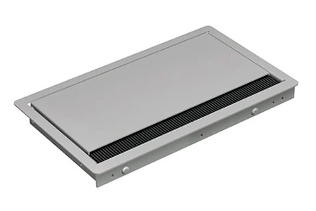 Systém CONI COVER, rám krátký (3 moduly), stříbrný (338.0081)