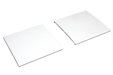 Systém DUE, 2x kryt, bílý (929.102)