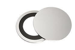 Systém PIX vrchní kryt, stříbrný/černý (926.100)