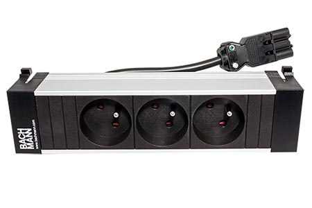 Systém POWER FRAME, box pro 3 moduly, 3x zásuvka CZ (317.102)