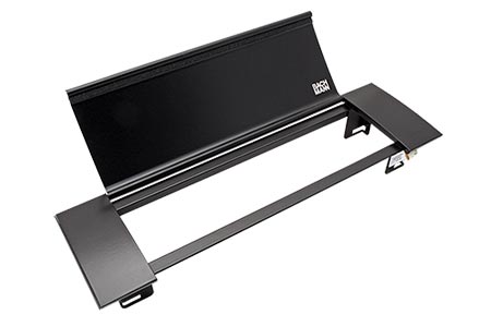 Systém POWER FRAME COVER, střední rám s krytem (4 moduly), černý (915.028)