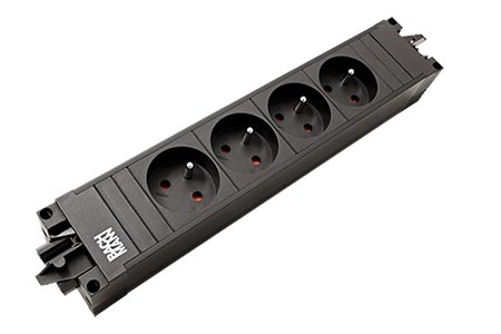 Systém STEP BASE 4x zásuvka CZ, GST18(M) - 4x CEE 7/7(F) - GST18(F) (906.18820)