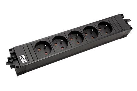 Systém STEP BASE 5x zásuvka CZ, GST18(M) - 5x CEE 7/3(F) - GST18(F) (906.320)