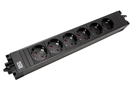 Systém STEP BASE 6x zásuvka DE, GST18(M) - 6x CEE 7/3(F) - GST18(F) (906.12640)