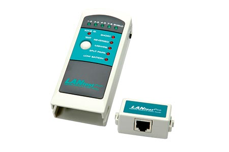 Tester kabeláže počítačových sítí (LANtest PRO)
