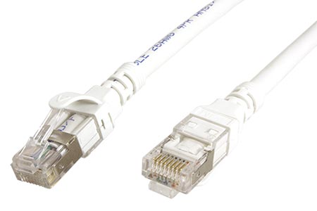 U/FTP patchkabel kat. 6a, Component Level, 1,5m, LSOH, bílý