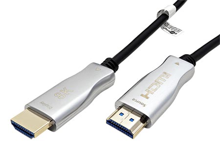 Ultra High Speed HDMI aktivní optický kabel, 8K@60Hz, HDMI M-HDMI M, 100m