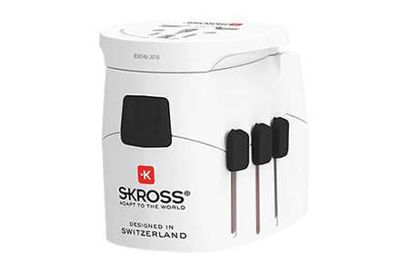 Univerzální cestovní adaptér "PRO Light USB 2A - World" (2x USB A)