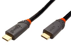 USB 10Gbps (3.2 gen 2) kabel USB C(M) - USB C(M), PD 100W, 1,5m, Anthra Line